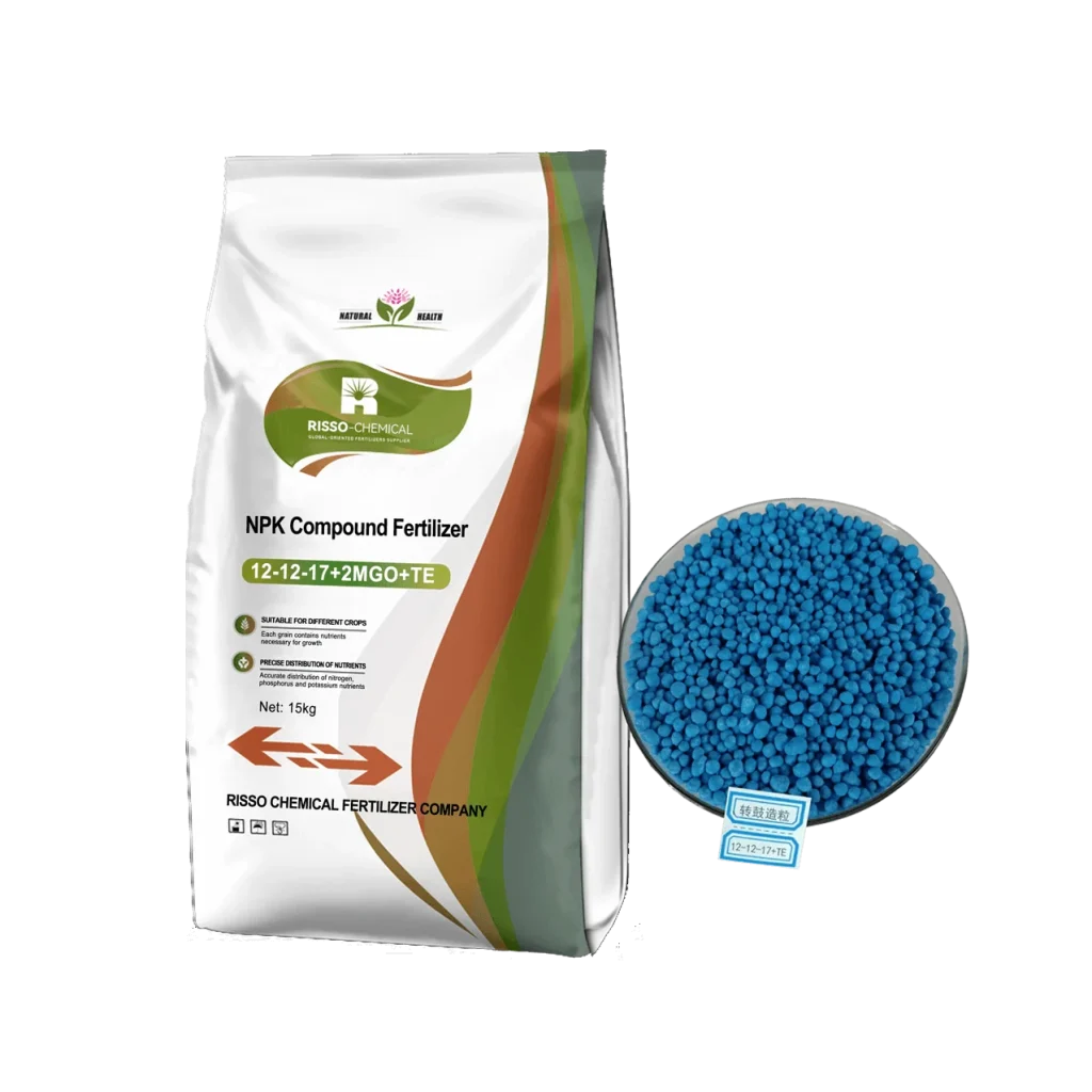 NPK 12-12-17+2MgO+TE Compound fertilizer NPK 12-12-17+2MgO+TE Compound fertilizer